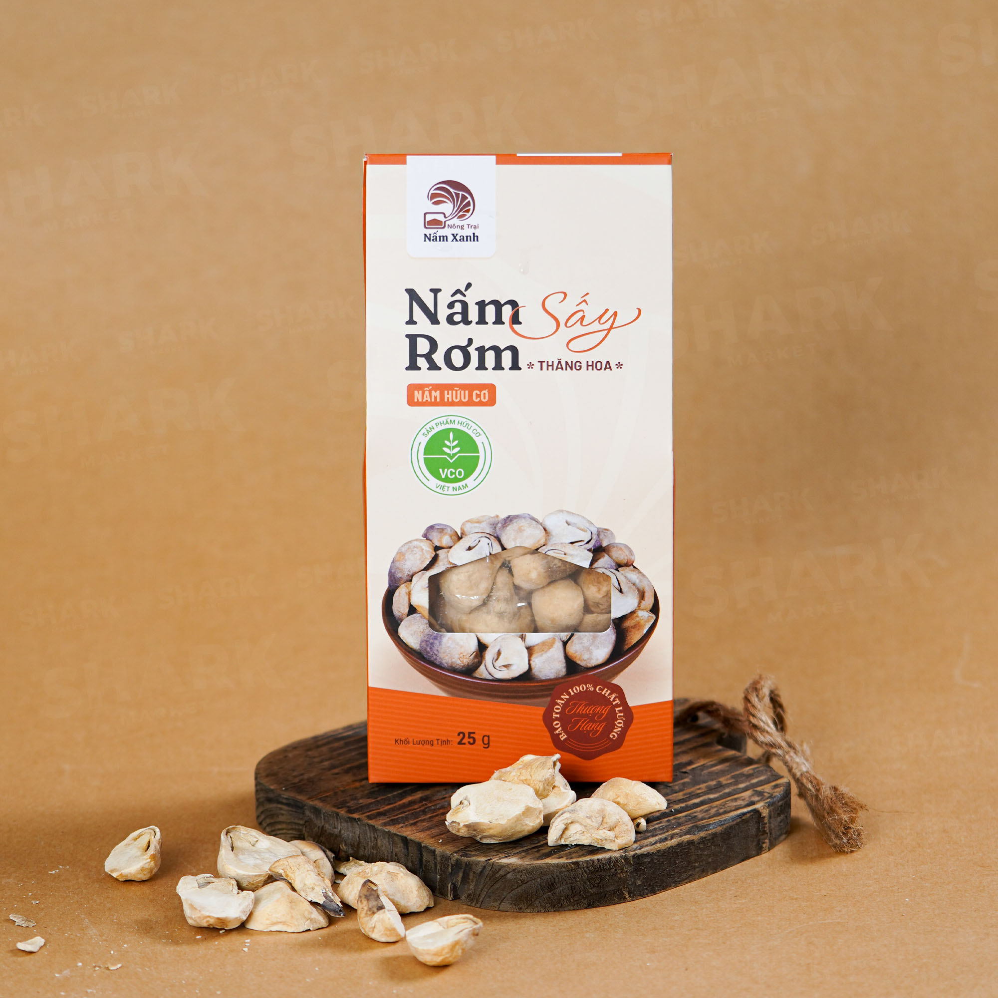 Organic Dried Straw Mushroom - N_m m_ r_m VIETNAM