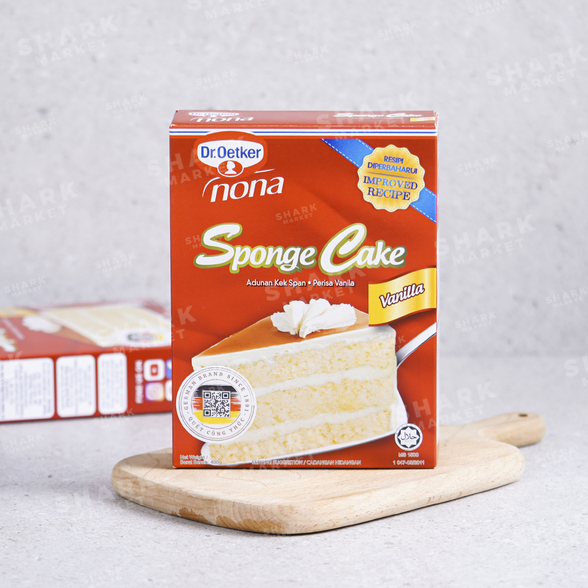 [Dr.Oetker Nona] Sponge Cake Vanilla Mix 400 G